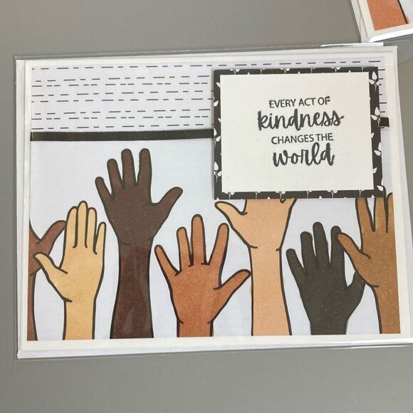 Kindness cards lot of 3 Blank Inside (K26) - Picture 3 of 4